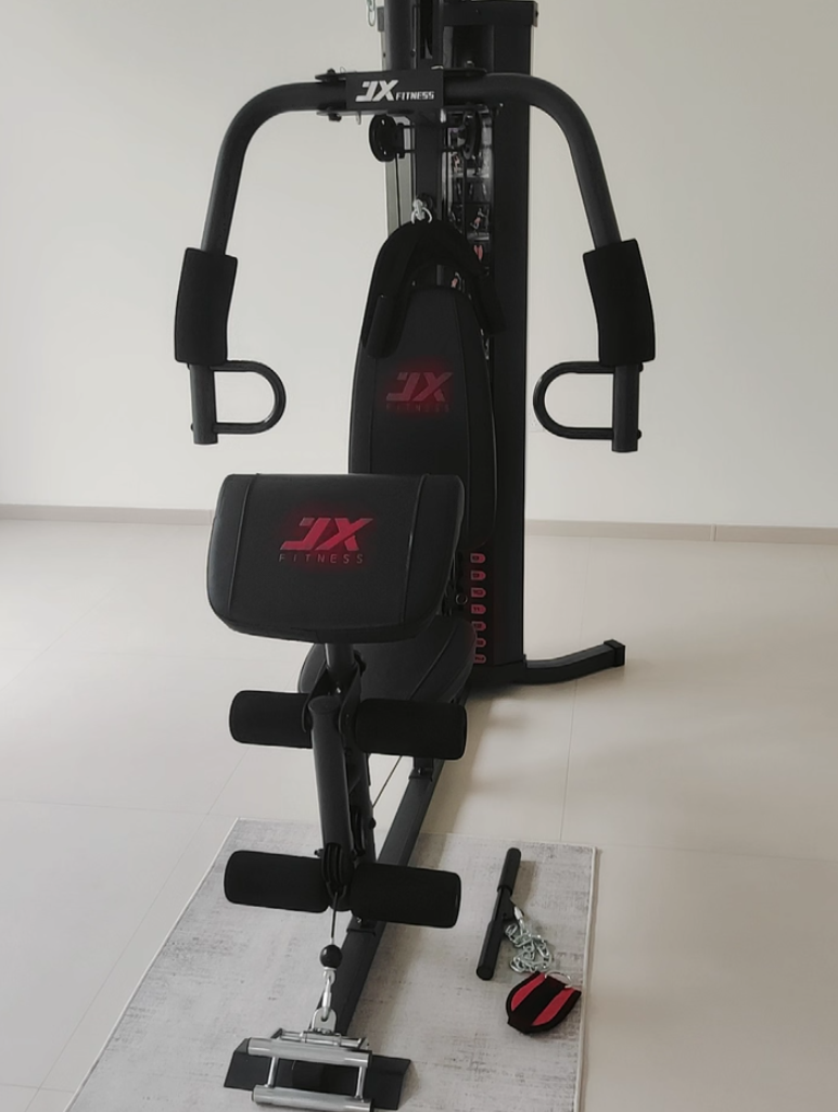 JX品牌家用单站综合训练器出租 小型健身器材 居家健身好搭档