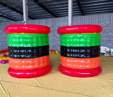 充气碰碰桶出租 趣味对抗碰撞游戏 运动会团建活动热门项目